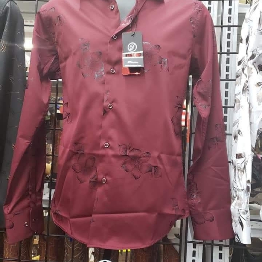 Flower Pattern Shirt - Picture 3 of 3